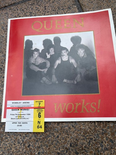 Queen the works tour - works,