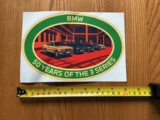 50 Years BMW 3 Series Goodwood Revival 2025  Sticker E21 E30 E46 E46 E90 G2