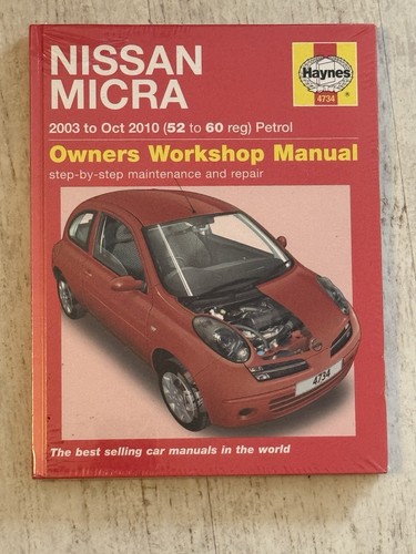 New haynes manual 4734 - manual,
