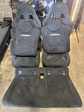 MINI JCW Alcantara Sparco Front + Rear Set Extended And Heated Seats R50 R52 R53