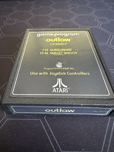 Outlaw atari pal 2600 - atari, 2600/7800