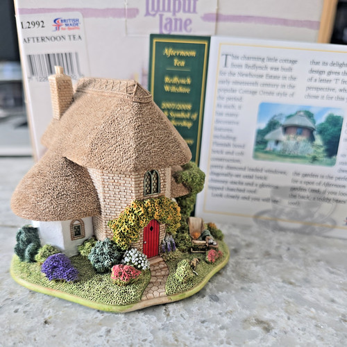 Lilliput lane afternoon tea - lilliput,