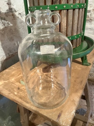 Demijohn glass bottle gallon - glass,
