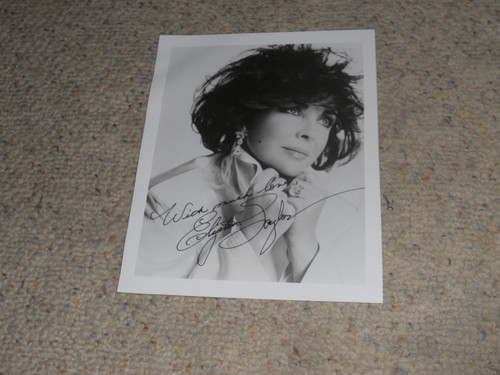 Elizabeth taylor autographed - elizabeth,