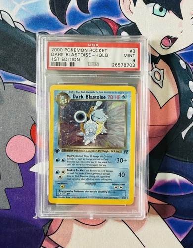 Dark blastoise holo team - dark,