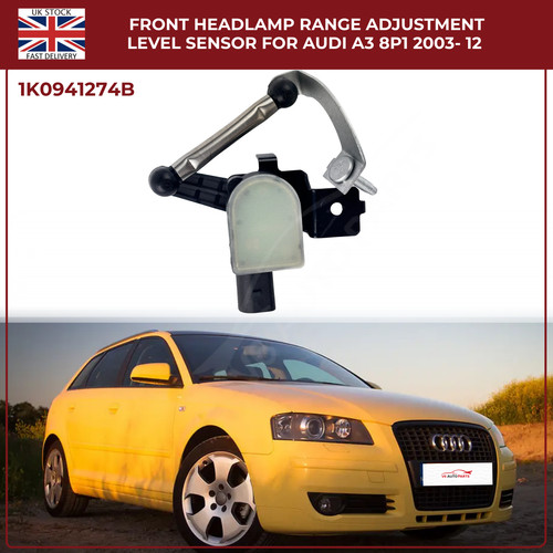 Front headlight range - headlight, level