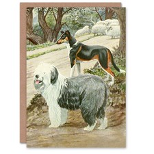 The Book of Dogs Art Card