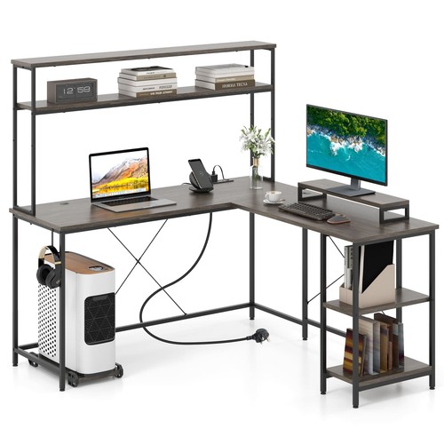 Shaped gaming desk - l-shaped,