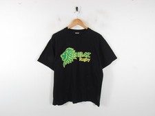 Vintage Kenya Simbaz Rugby SINGLE STITCH T-shirt Short Sleeve black Graphic M