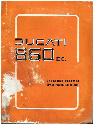 Ducati 860 motorcycle - ducati, original