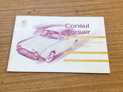 Ford consul corsair schedule - ford,