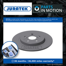 2x Brake Discs Pair Solid fits
