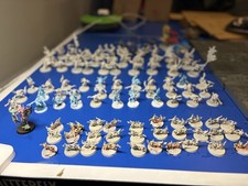 Warhammer Tzeentch X30 Pink, X33 Blue, X30 Brimstone Horrors + Flamers + Caster