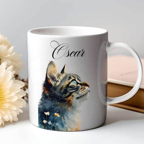 Personalised bengal kitten mug - personalised,
