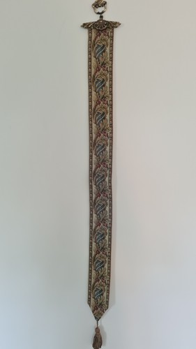 Vintage tapestry bell pull - tapestry,