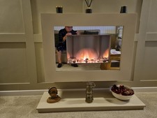 Flamerite Asperation Fire. Electric Fire. In Excellent Condition. Remote Control