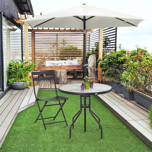 Outsunny outdoor round dining - outdoor,