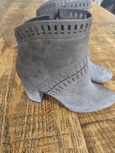 Women grey suede size 4 - women's,