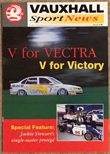 Vauxhall sport news march 1996 - news,