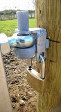 Anti gate theft bracket bar - anti,