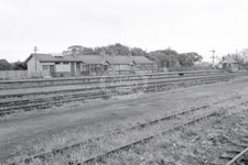 PHOTO British Railways Station View Ponteland in 1953 - Neville Stead Collection
