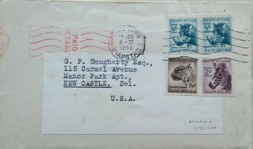 South africa 1956 - south, recycled
