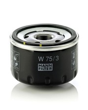MANN Filter W75/3 Oil Filter Service Replacement Fits Microcar Virgo 0.5 D