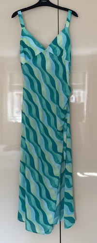Zara green wave striped summer - zara,