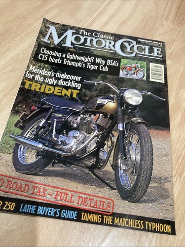 Classic motorcycle magazine - classic,