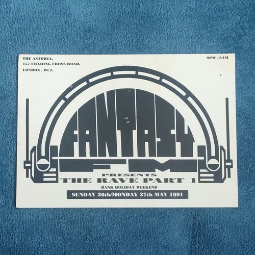 Rave flyer fantasy f m - flyer,