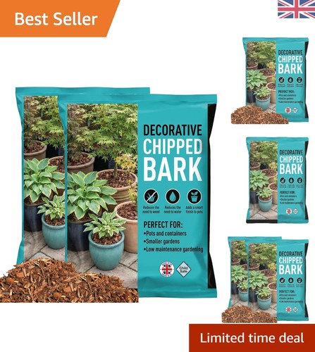 40l natural bark chippings - 40l,