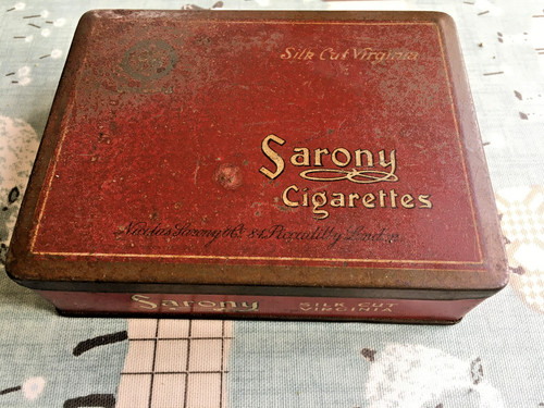 Vintage old tin - vintage,