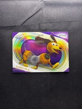 2025 Topps Chrome Disney Slinky Dog #91 Purple Refractor 32/75