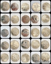 LONDON OLYMPICS 2012 50p Collectable Fifty Pence Piece Coins