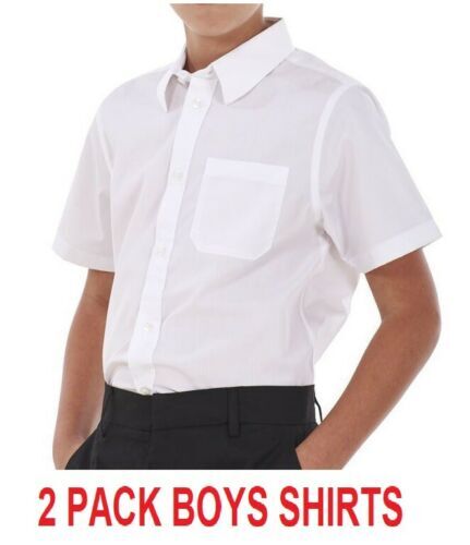 Boys shirts white uniform - 2x,