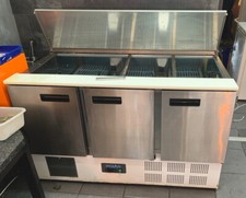 Polar Refrigerated Pizza and Salad Prep Counter 