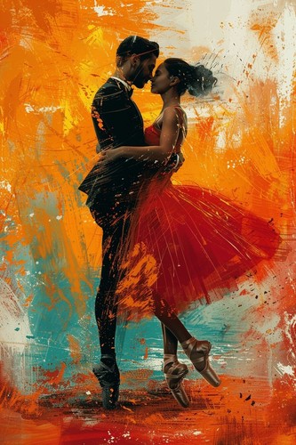 Flamenco dancers dancing - flamenco,