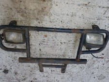KAWASAKI KLF 400 KLF400 QUAD BIKE...4X4 FRONT BULL BAR NUDGE BAR WITH LIGHTS...