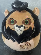 Disney Scar Lion King Plush Squishmallows 30th Anniversary Kids Soft Toy Teddy