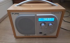 PURE Tempus1 Digital Radio DAB/FM + Original Power Adapter