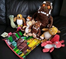 AURORA GRUFFALO SOFT PLUSH TOY BUNDLE MOUSE FOX SNAKE OWL SQUIRREL CHILD + BAG