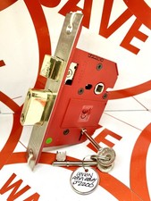 Locksport Practice Mortice Lock ASSA ABLOY UNION  J2200 5 Lever X2 Keys