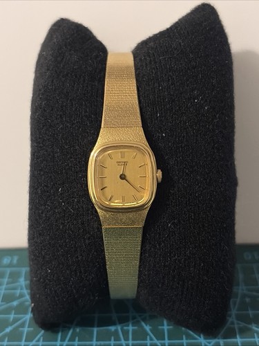 Vintage seiko gold tone dress - vintage,