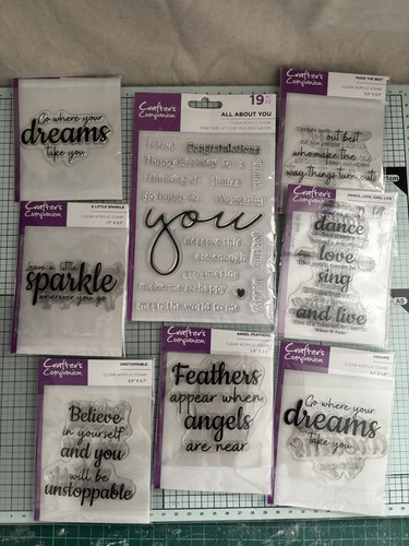 Crafters companion stamps - crafters,