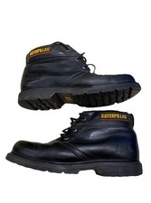Caterpillar Black Leather