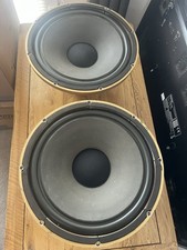 Two Tannoy Dual Concentric HPD  385 Loudspeaker
