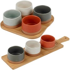 4/5 Pc Stoneware Serving