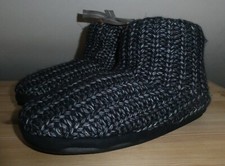Fat Face Mens Laurence Knit Slipper Boots Size MEDIUM BNWT