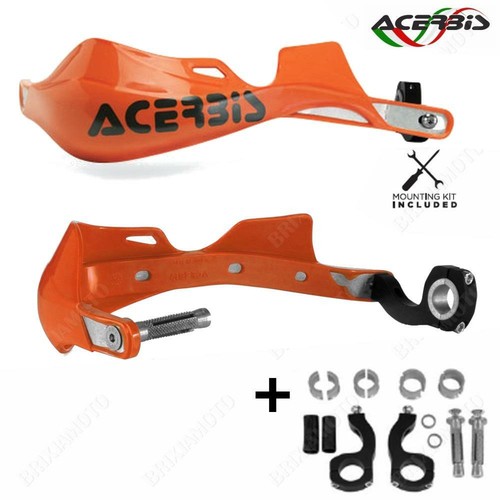 Pair acerbis rally - rally, orange