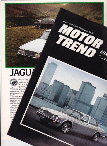 Two 1978 jaguar xj6 - jaguar, xj12